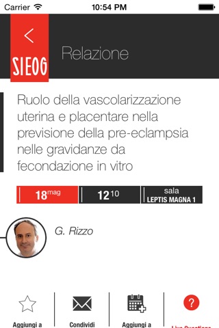 XIX Congresso Nazionale Sieog screenshot 3