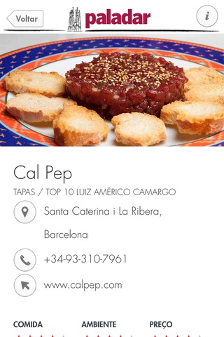 PALADAR VIAGENS GASTRONÔMICAS - ESPANHA screenshot 4