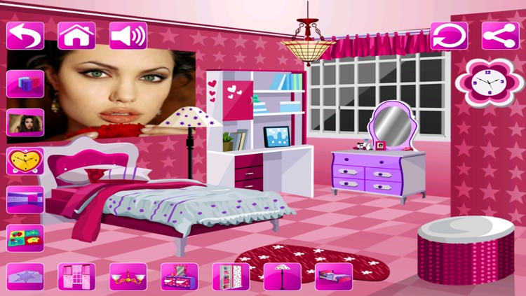 Celebrity BedRoom Special Decoration-Girls Game