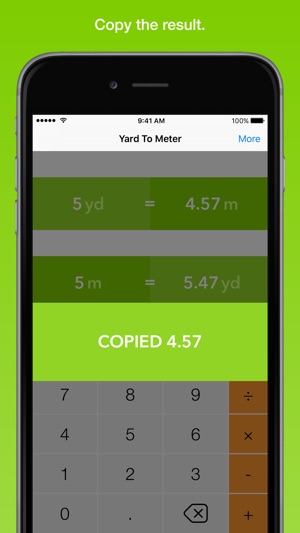 Yard To Meter, the fastest distance converter(圖3)-速報App