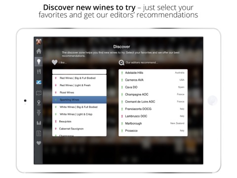 Approach Guides Wine for iPad (Wine Guide) screenshot 3