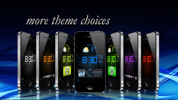 Alarm Clock Xtrm Wake Pro - Weather + Music Player