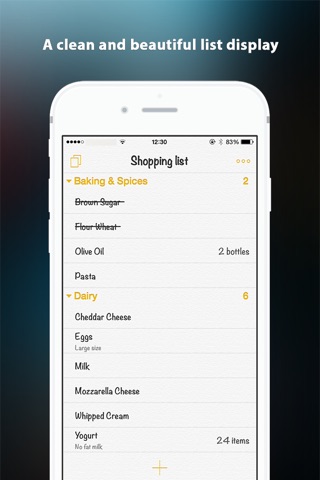 SuperList Lite - Grocery List screenshot 2