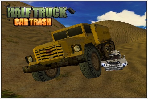 Half Truck Car Trash ( Car Crushing Simulation game ) screenshot 4