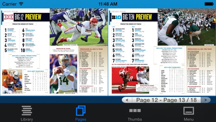 Allstate College Football Magazine screenshot-4
