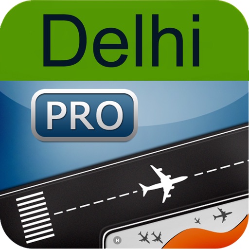 Delhi  Indira Gandhi Airport + Flight Tracker Premium HD air indigo Jet spicejet go India airways