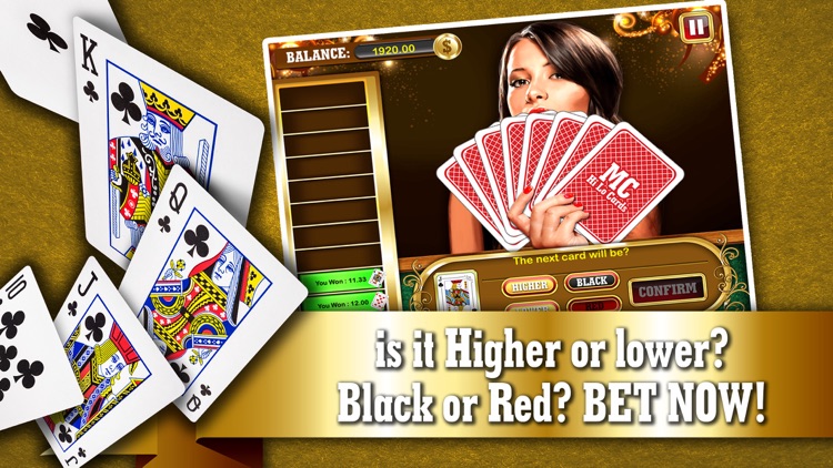 Monte Carlo Hi Lo Cards Free Live Addicting High Or Lower Card Casino Game By Melting Pot Games