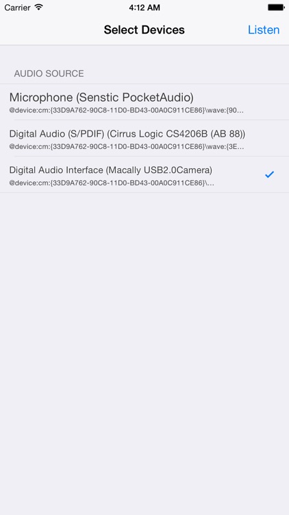 Air Mic Live Audio screenshot-4
