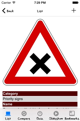 Car Guide - Learn Europe road signs screenshot 3