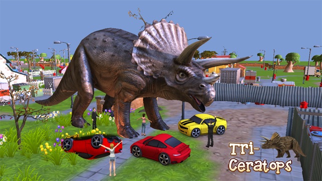 Triceratops Rampage Simulator