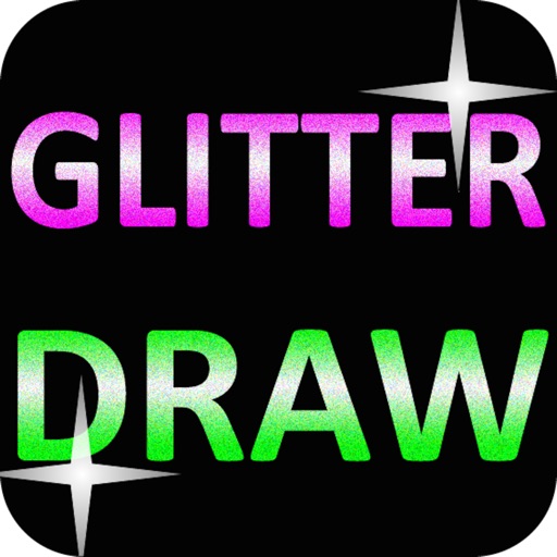 GLITTER DRAW FREE!! iOS App