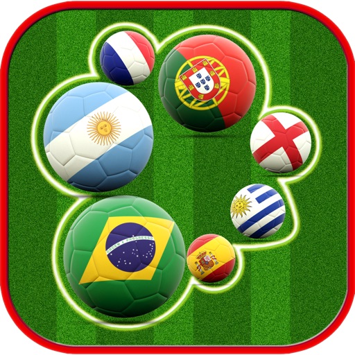 AAA Guess Flag ~  Football Soccer 2K15 Team Quiz Trivia Icon