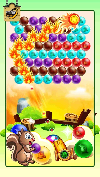 Bubble Shooter IQ Saga HD Pro Edition 2.0 - Egg Shoot Dynomite Jungle Mania Version 3.0 screenshot-4