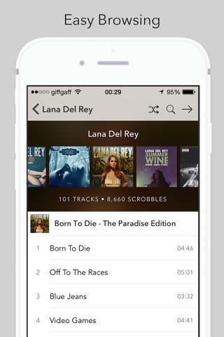 SmartPlayer - Music Player and Scrobbler for Last.fm screenshot 2