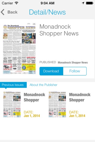 Monadnock Shopper News screenshot 2
