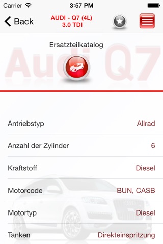 AutoParts Audi Q7 screenshot 3