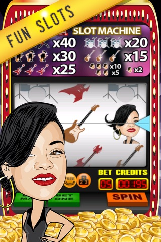 A+ Slots: Rihanna Edition - Slots Machine screenshot 3