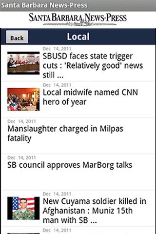 Santa Barbara News-Press screenshot 3