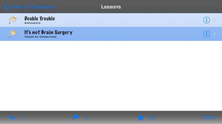 Algebra Explained c. 1 Order of Operations LITE screenshot-3