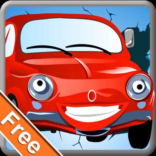 Funny Car Factory HD Free iOS App