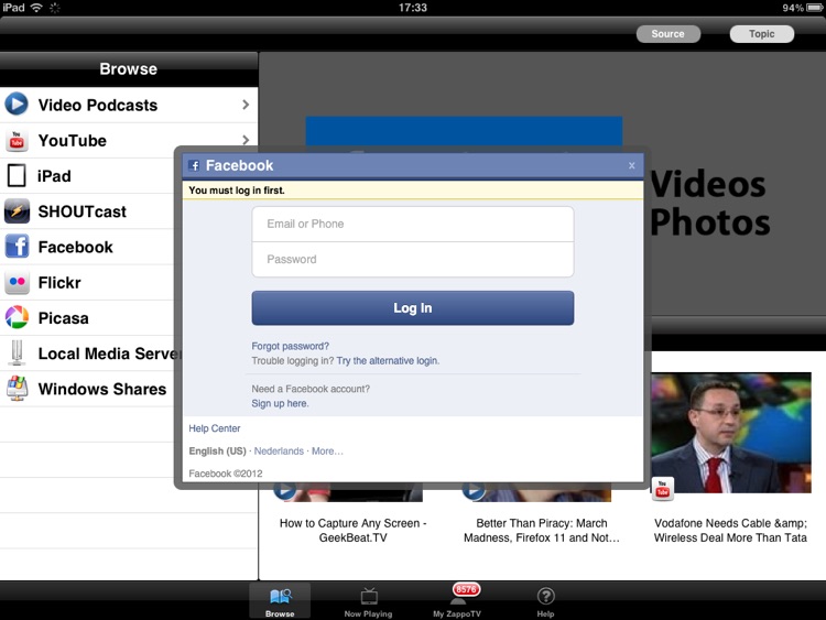 Samsung TV Media Player HD