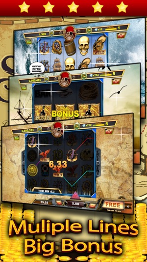 Golden Pirate's Legends Slots Machines FREE - Spin the pirat(圖3)-速報App