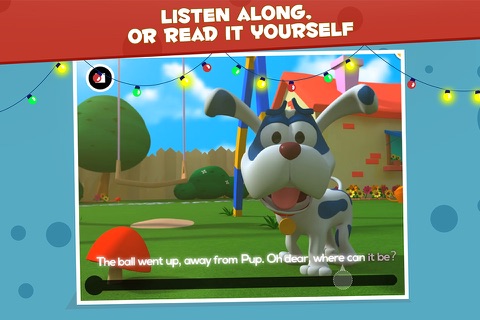 Pup The Puppy : TopIQ Story Book For Children in Preschool to Kindergarten HD screenshot 2