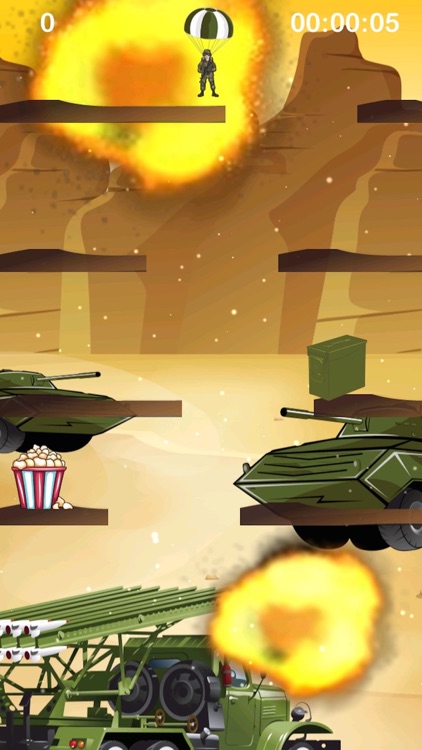 Air Troops - Little War Soldier Parachute screenshot-3