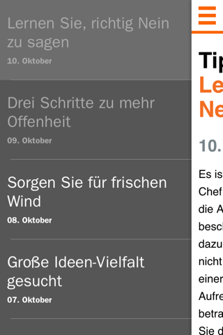 Management-Tipp des Tages screenshot 3