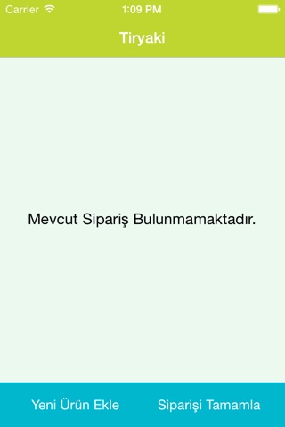 Tiryaki Sipariş screenshot 2