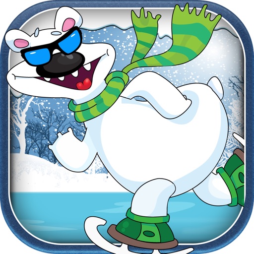 Polar Bear Skate Racing - Awesome Speedy Escape Mission FREE