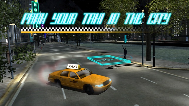 3D Taxi City Parking - Crazy Cab Traffic Driving Simulator E(圖1)-速報App