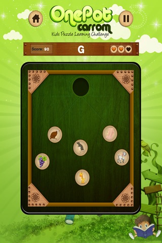 One Pot Carrom For Kids Puzzle Learning Challenge screenshot 4