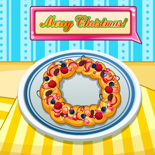 Christmas Wreath Bread icon