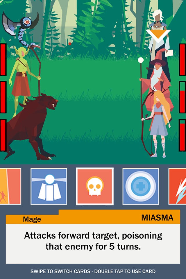 Five Card Quest - Tactical RPG Battles screenshot 2