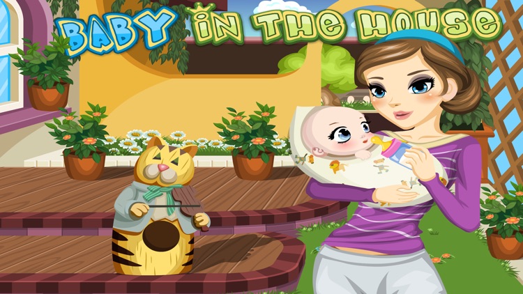 Baby in the house – baby home decoration game for little girls and boys to celebrate new born baby