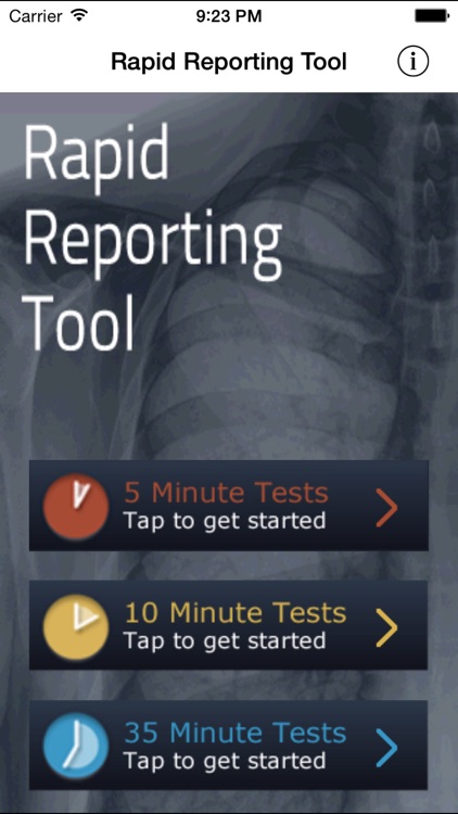 Rapid Reporting Tool