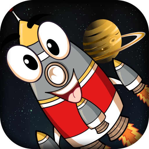 Happy Rocket Jump - Fast Asteroid Hopper Adventure (Free) Icon