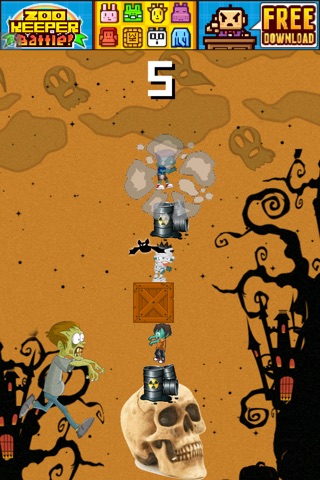 Impossible Tower - Zombie Stack screenshot 3