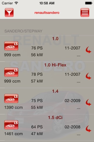 Запчасти Renault Sandero/Stepway screenshot 3