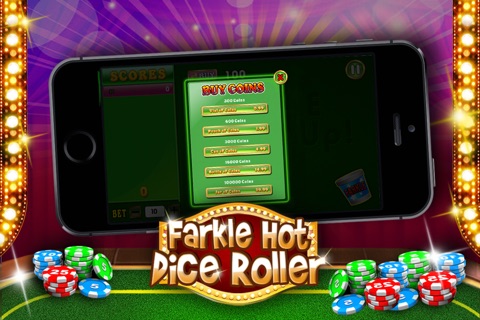 Farkle Hot Dice Roller - Deluxe 10,000 Active Casino Game (Free) screenshot 4
