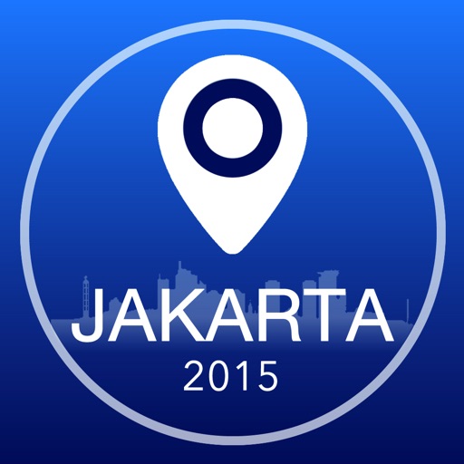 Jakarta Offline Map + City Guide Navigator, Attractions and Transports icon