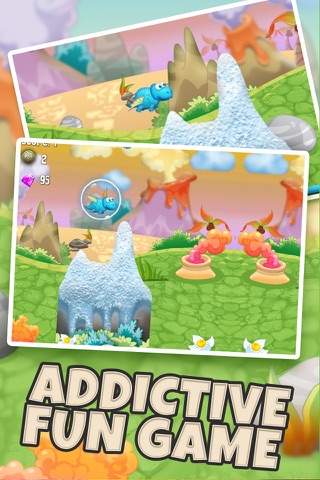 Flapping Dino Bird Dash & Friends – Jurassic Land before Time of Ice Age Pro screenshot 2