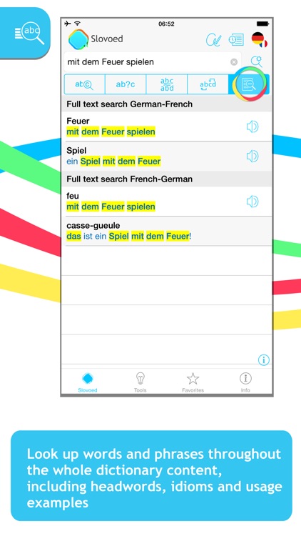 French <-> German Slovoed Deluxe talking dictionary