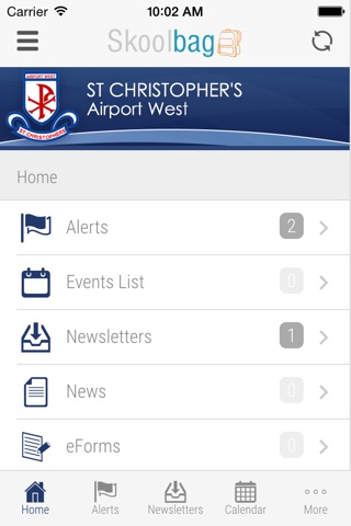 St Christopher's Airport West - Skoolbag screenshot 2