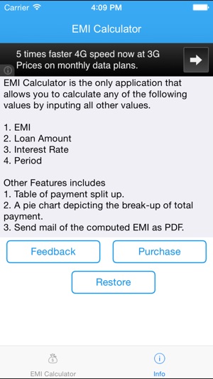 EMI Calculator 2014 Free(圖4)-速報App