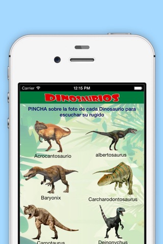 Guía de dinosaurios screenshot 4