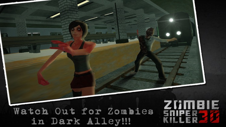 Deadly Zombie Sniper Simulator 3D: Take perfect headshots to kill undead zombies
