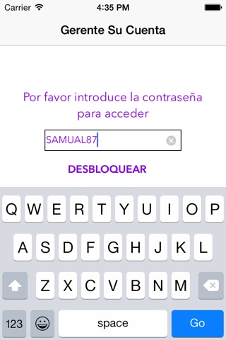 Contraseña Segura. screenshot 3