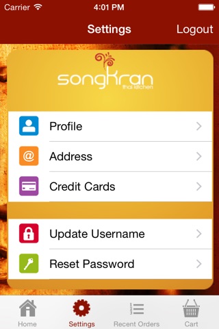 Songkran Thai Kitchen screenshot 2